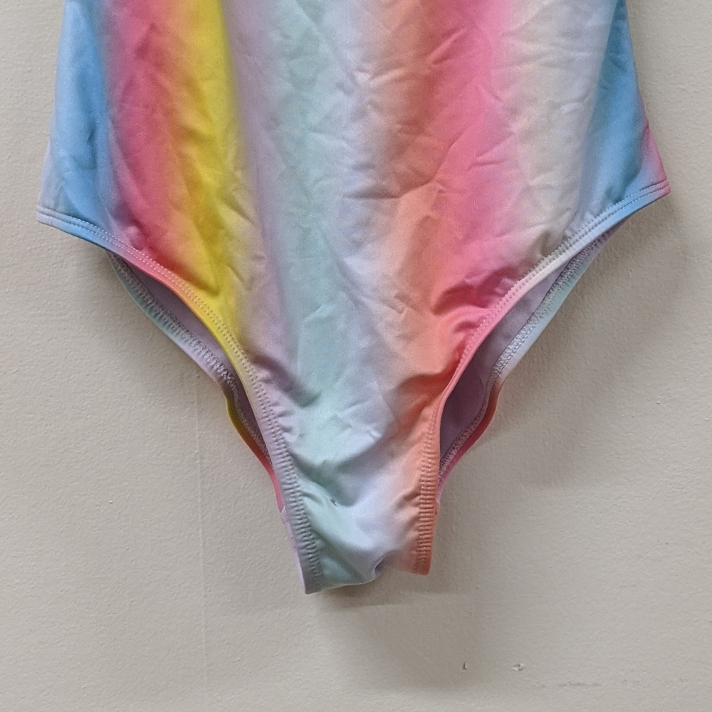 Rainbow One-Piece Swimsuit (4) - Picture 3 of 5